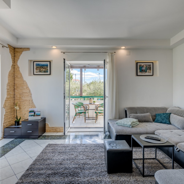 Living room, Villa Marica, Villa Marica with a pool, gym, and jacuzzi in the heart of Split Split